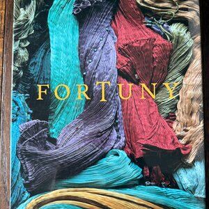 AMAZING VINTAGE FIRST EDITION HARDCOVER FORTUNY BOOK